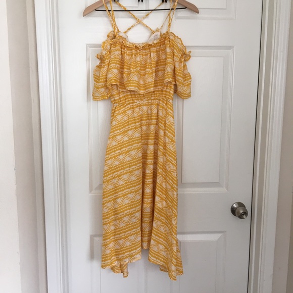 Bohemian Yellow Dress - Picture 2 of 6